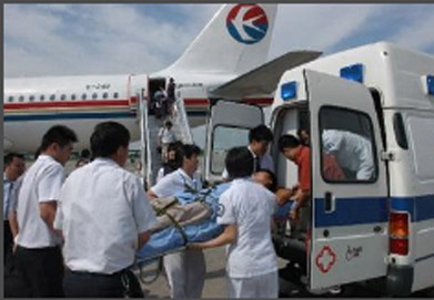 阳西县机场、火车站急救转院